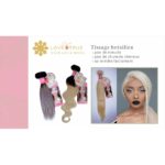 LOVE TRUE PARIS ≡ Brazilian Straight Blonde Hair Extensions 1B/613 - Image 3