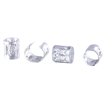 ACCESSORIES ≡ Silver Hair Rings (12 pcs)